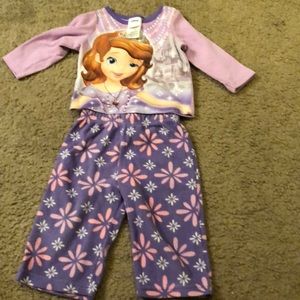 Disney’s Sofia the First Purple PJ set
